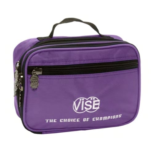 3 Ball Vise Add-On Shoe Bag-Purple - JB Bowling Supply