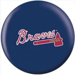 OTB MLB Atlanta Braves Bowling Ball