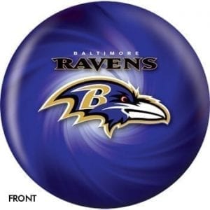 OTB NFL Baltimore Ravens Bowling Ball