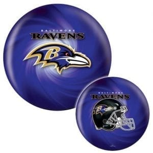 OTB NFL Baltimore Ravens Bowling Ball