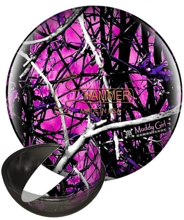 Hammer Tough Muddy Girl Camo Spare Bowling Ball