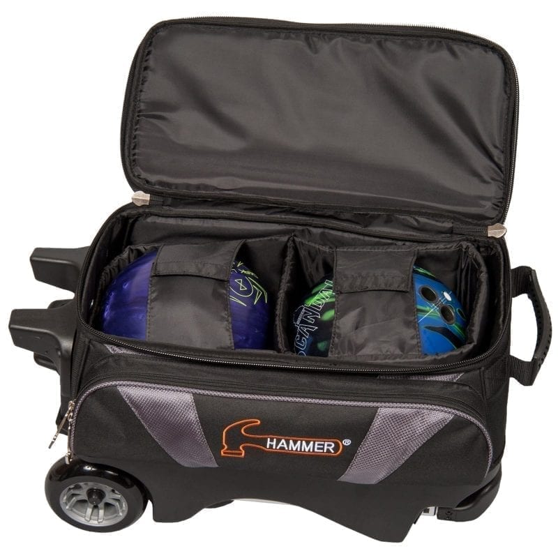 Hammer Premium 2 Ball Roller Carbon Bowling Bag + FREE SHIPPING at