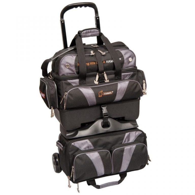 Hammer Premium 4 Ball Roller Carbon Bowling Bag + FREE SHIPPING