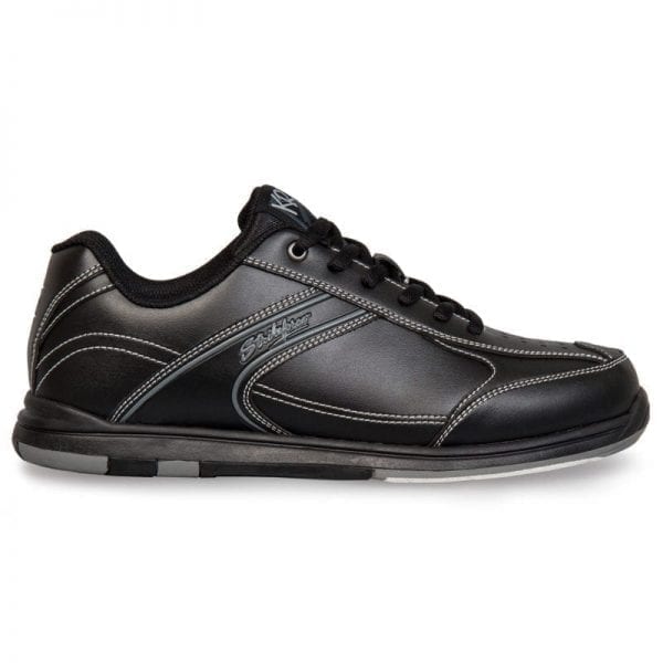 Mens Flyer Black Right or Left Hand Bowling Shoes