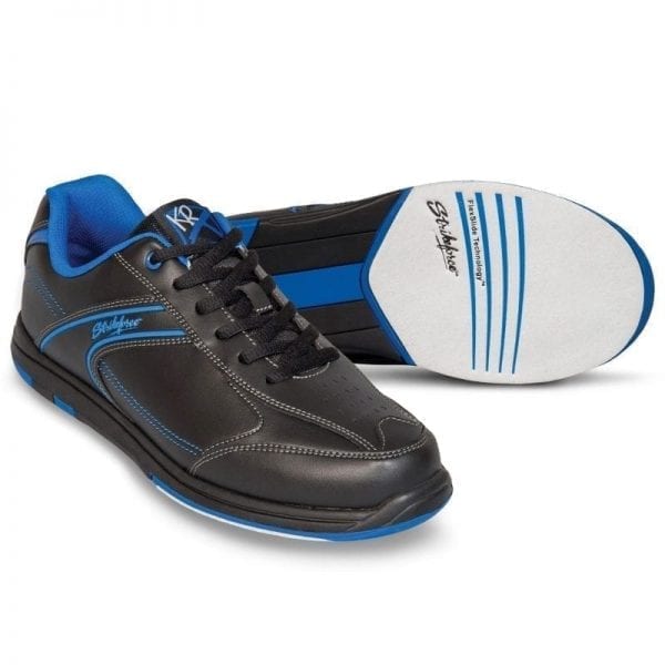 Mens Flyer Black Blue Right or Left Hand Bowling Shoes