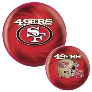 OTB NFL San Francisco 49ers Bowling Ball