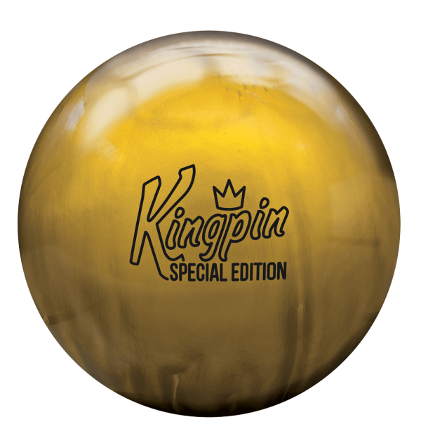 Brunswick Kingpin Gold Special Edition Bowling Ball