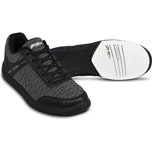 KR Strikeforce Men's Flyer Mesh Black Steel Wide Bowling Shoes