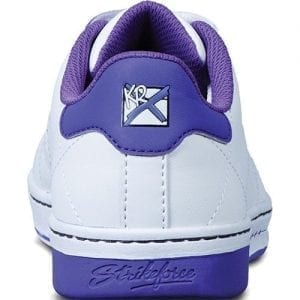 KR Strikeforce Women's Gem White/Purple Bowling Shoes