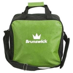 Brunswick Target Zone Single Black Lime Bowling Bag