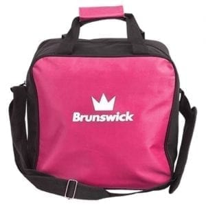 Brunswick Target Zone Single Black Pink Bowling Bag