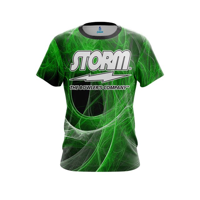 Bowling Shirts, Power Squared Green Jersey