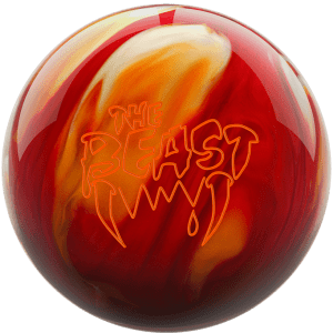 Columbia 300 Beast Cherry Gold White Bowling Ball