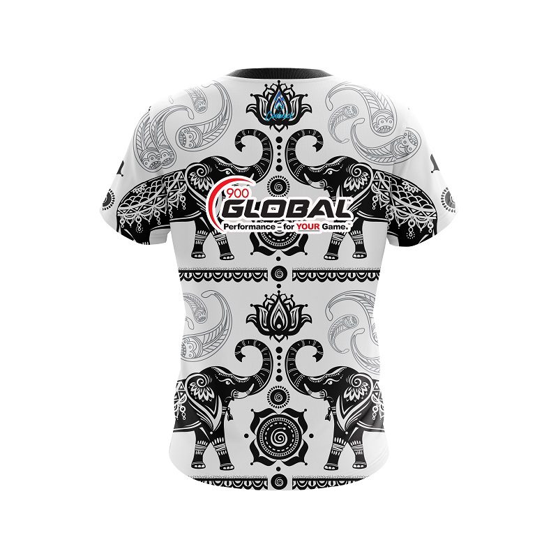 Red Tribal Custom Bowling Jerseys for Men