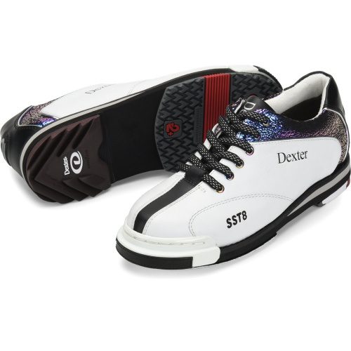 white dexter bowling shoes