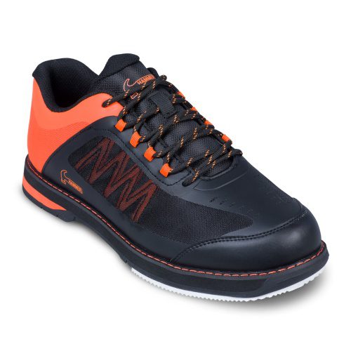 black and orange mens shoes