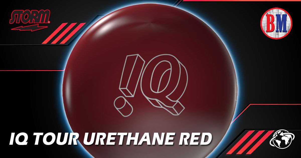 Storm IQ Tour Urethane Red Bowling Ball + FREE SHIPPING at