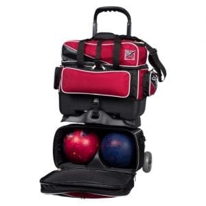 KR Tampa Bay Buccaneers Premium 3 Ball Triple Roller NFL Bowling Bag