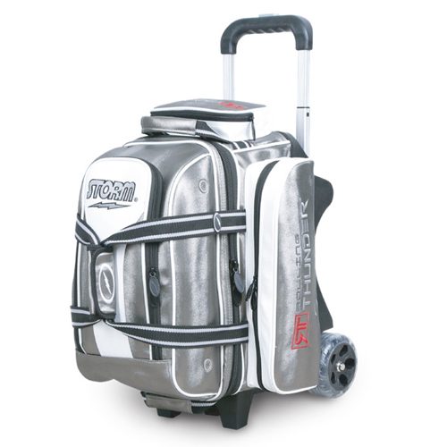 Storm Streamline 2 Ball Roller Black Silver Bowling Bag