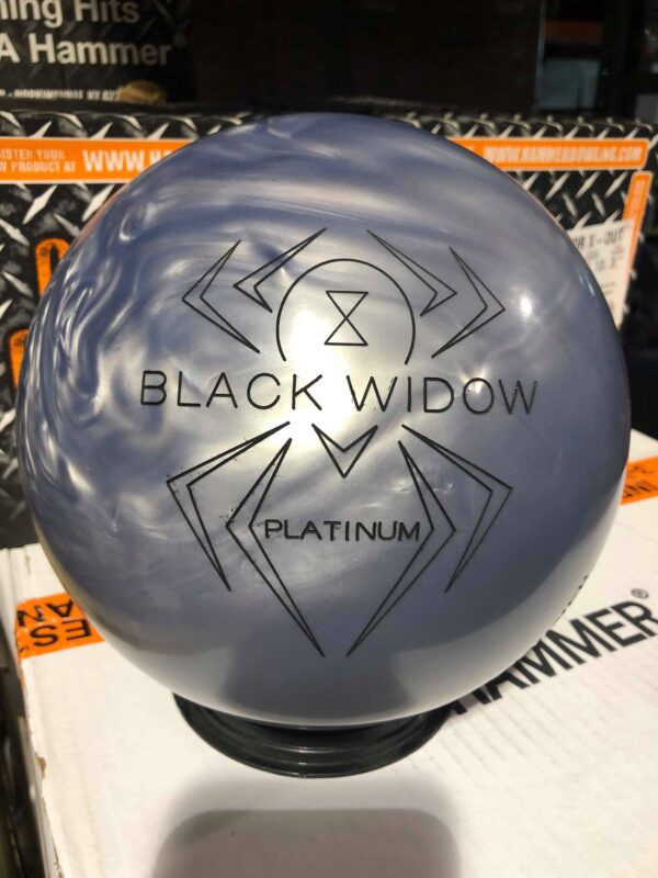 Hammer Black Widow 2.0 Hybrid Bowling Ball 15lbs & KR Strikeforce Aviators  Grey Camo Size 10 Men's Athletic Bowling Shoe