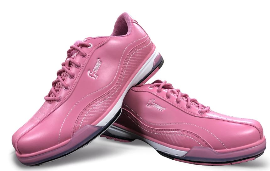 pink bowling shoes