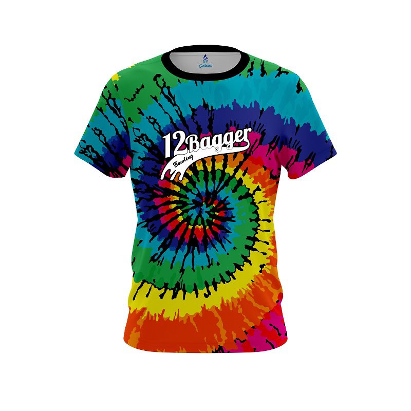 12Bagger Tye Dye CoolWick Bowling Jersey | BowlersMart