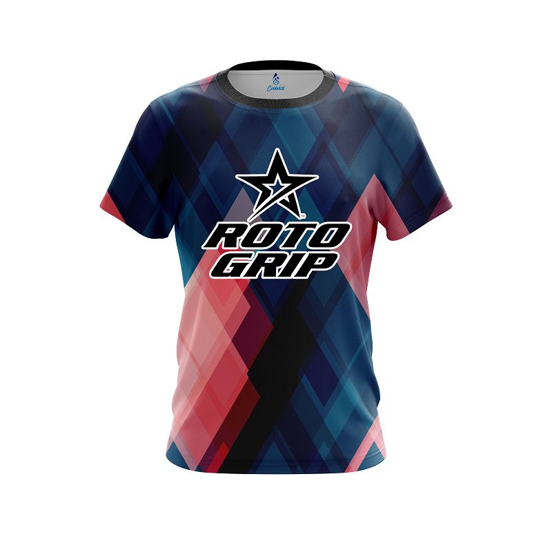 Roto Grip Blue Line CoolWick Bowling Jersey