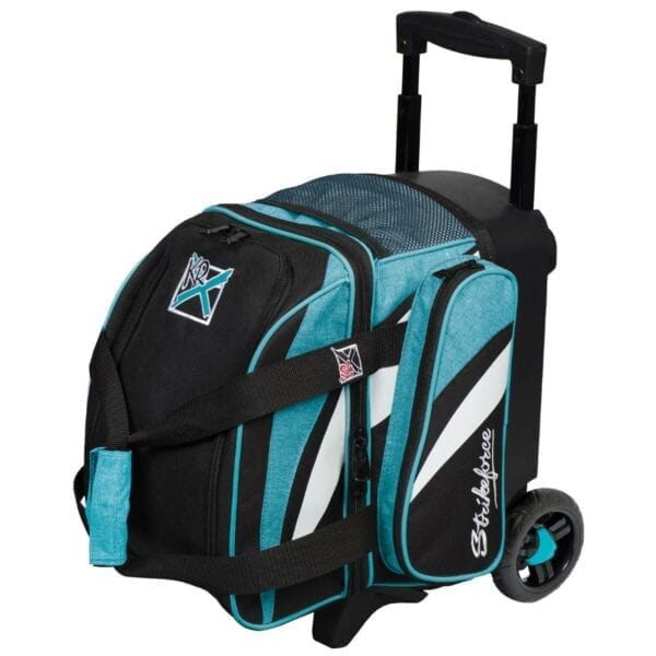 KR Cruiser Single Roller Bowling Bag- Teal/Black