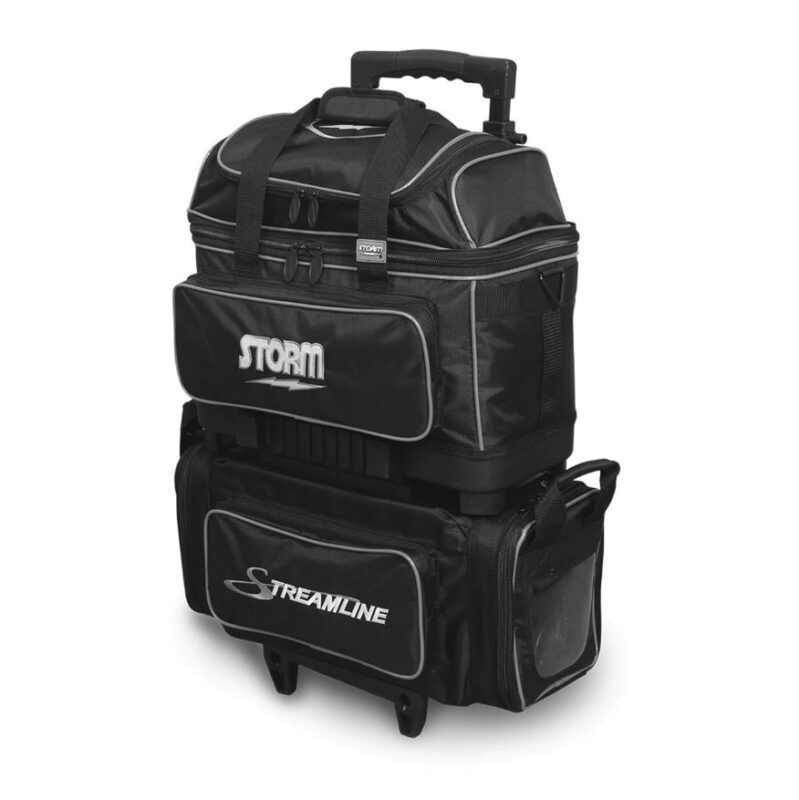 Storm Streamline 2 Ball Roller Black Blue Bowling Bag | BowlersMart