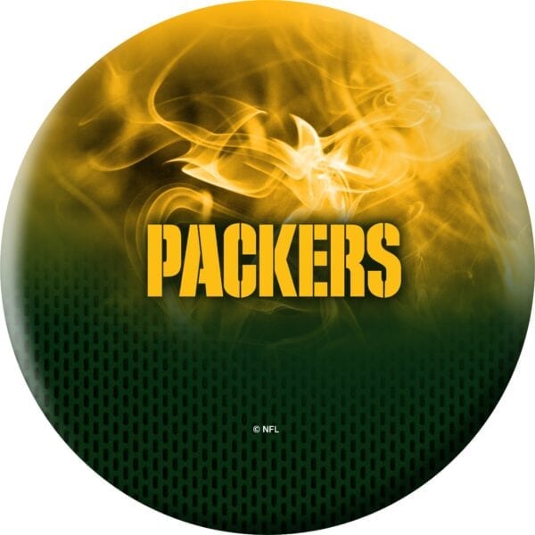 Green Bay Packers Two-Ball Roller Bowling Bag - Green