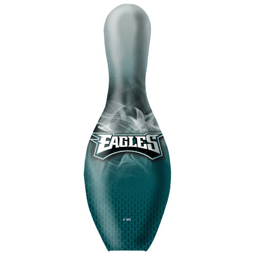 OTB NFL Philadelphia Eagles Football On Fire Bowling Pin + FREE