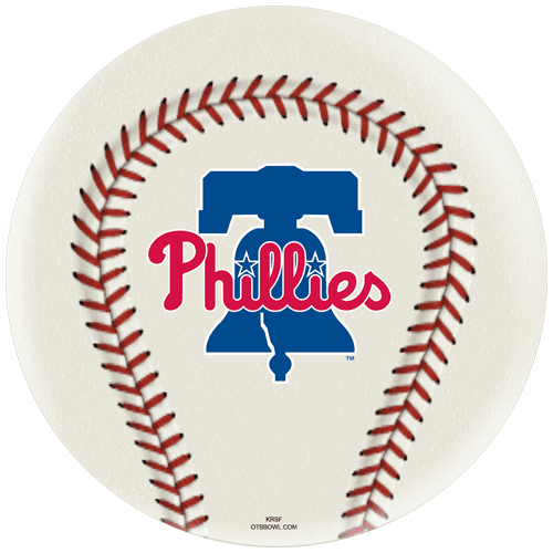 OTB MLB Philadelphia Phillies Logo Bowling Ball
