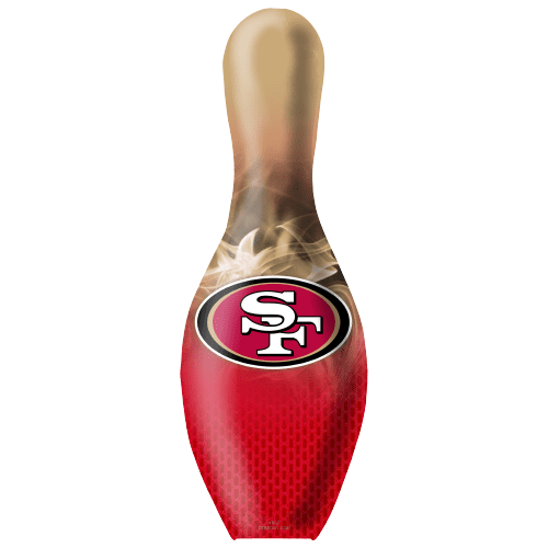 San Francisco 49ers bowling ball