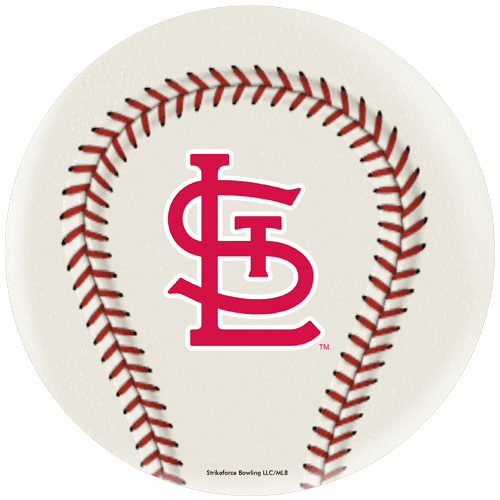 MLB St. Louis Cardinals Baseball Bowling Ball