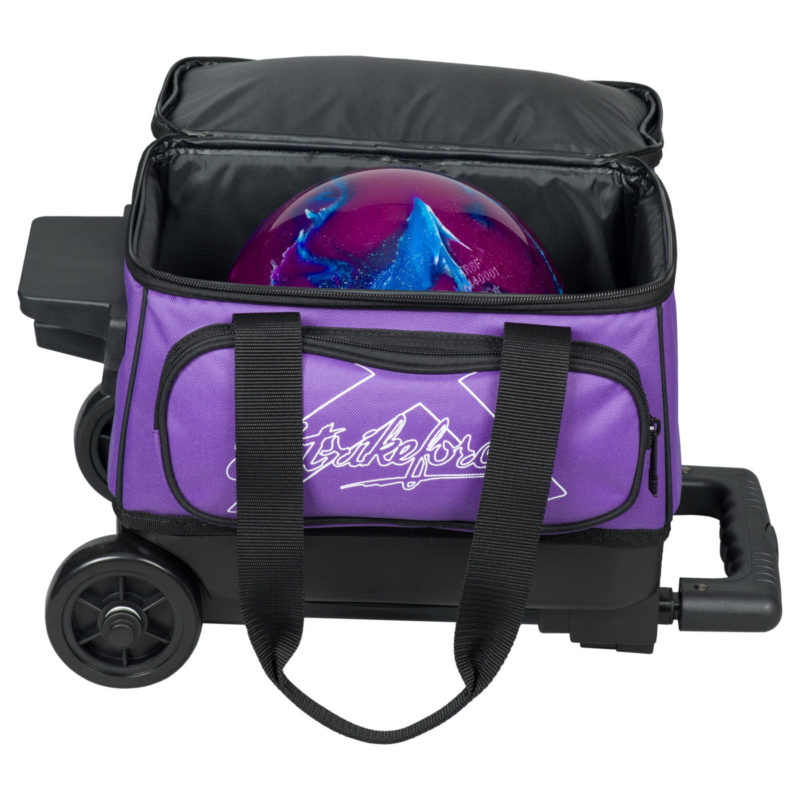 KR Hybrid Single Roller Bowling Bag - Purple