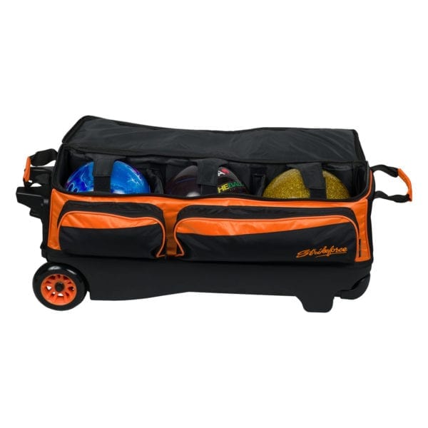 Hammer Premium Deluxe Black Orange 2 Ball Tote Bowling Bag