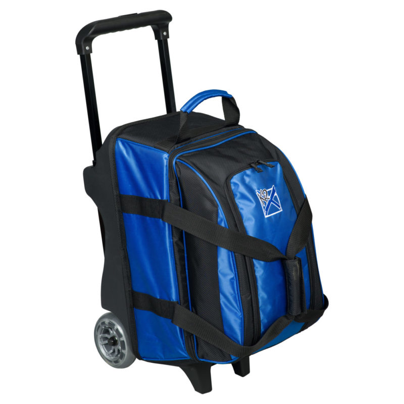 KR Strikeforce Konvoy 2 Ball Double Roller Royal Bowling Bag