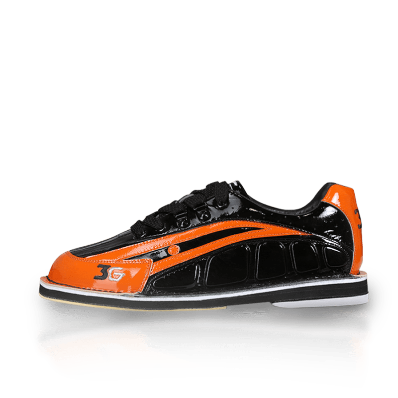 3G Tour Ultra/C Mens Black Orange Right Hand Bowling Shoes 6