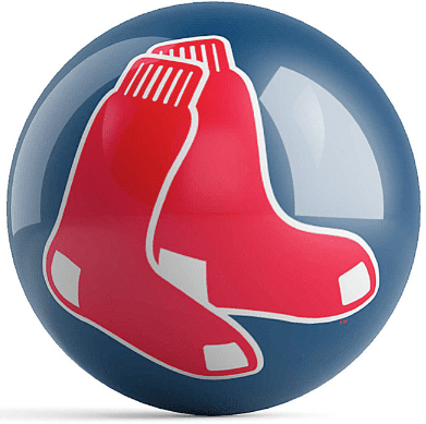 MLB Boston Red Sox baseball designed regulation size bowling ball