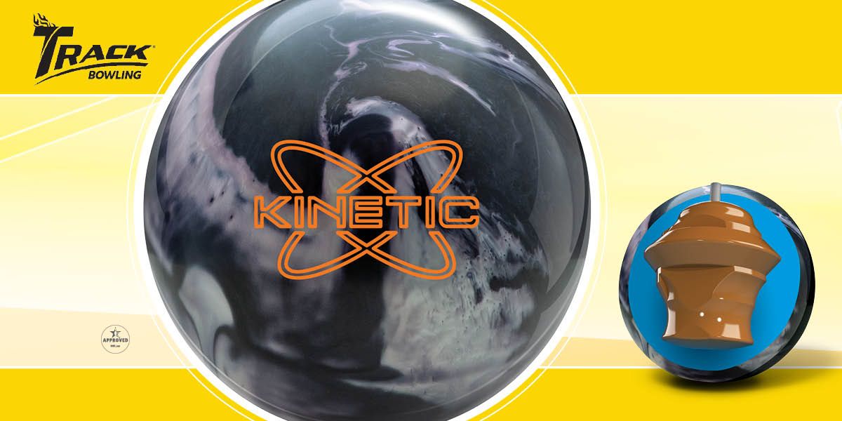 Track Kinetic Black Ice Bowling Ball + FREE SHIPPING