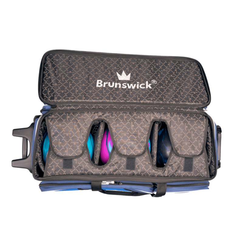 Brunswick Quest 3 Ball Rolling Bowling Bag