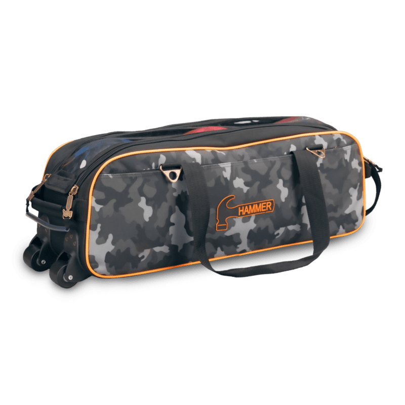 Hammer Premium Slim Triple Tote Bowling Bag - Camo