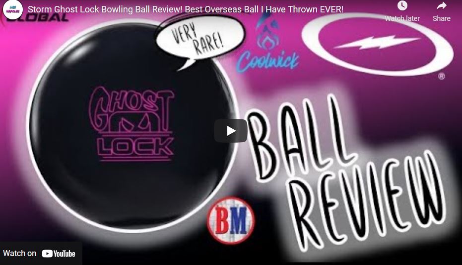 Storm Ghost Lock Bowling Ball Review! Best Overseas Ball I Have