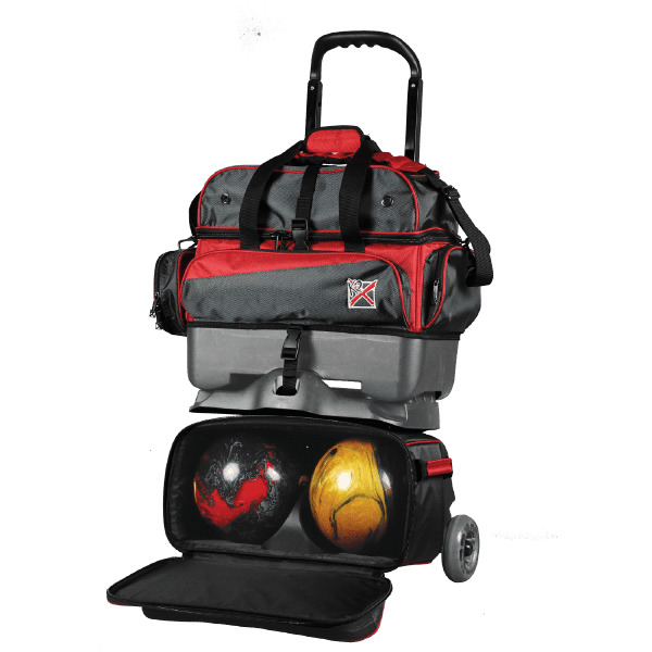 Bowling ball roller bag sale