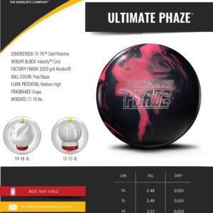 Storm Ultimate Phaze Overseas Bowling Ball + FREE SHIPPING at 
