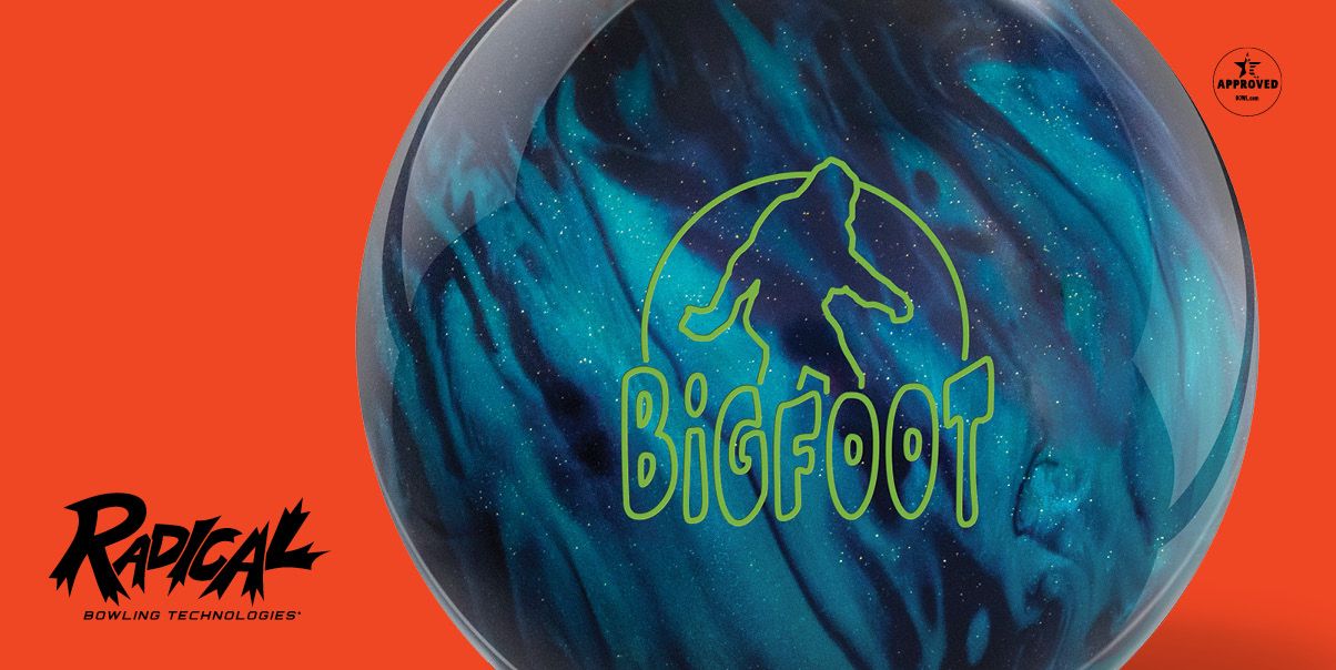 Radical Bigfoot Hybrid Bowling Ball + FREE SHIPPING - BowlersMart.com