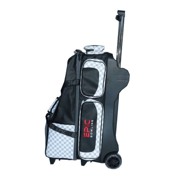 Aleemin Bowling Bag for 2 Balls, Bowling Ball Tote Bag with 2 Wooden  Bowling Cups, Multi-Pockets Bow…See more Aleemin Bowling Bag for 2 Balls,  Bowling