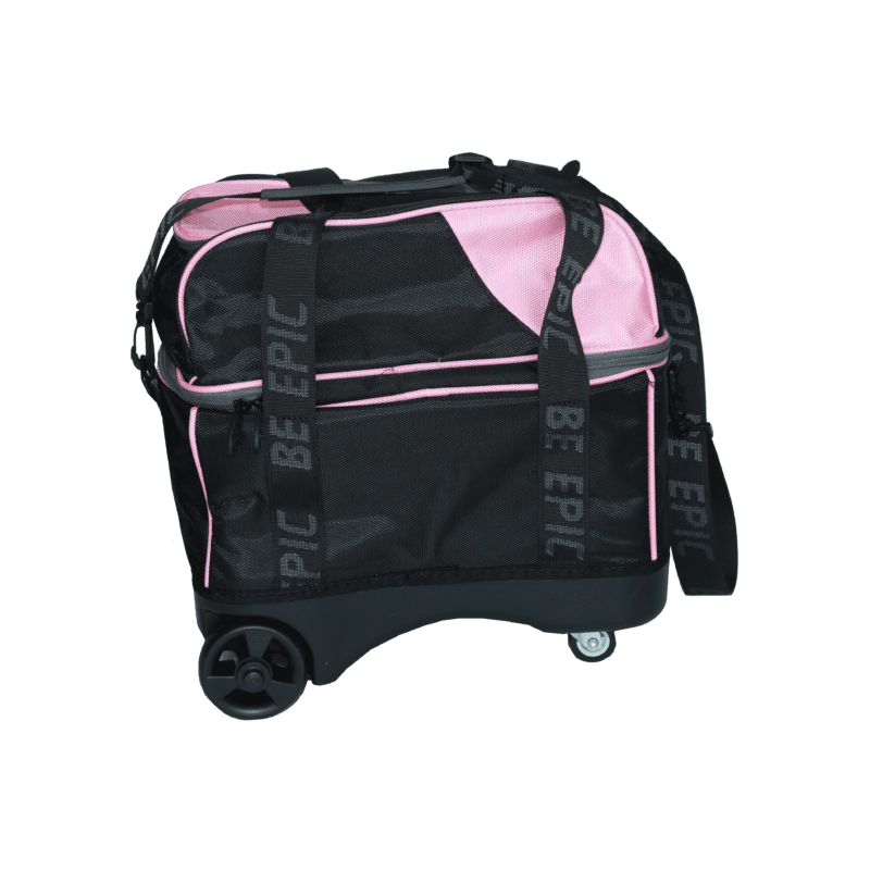 Elite Double Roller Pink Bowling Bag | 2 Ball Bowling Bag