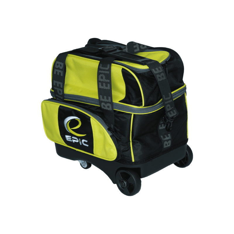 Storm Streamline 2 Ball Roller Bowling Bag- Navy/Gray/Yellow 