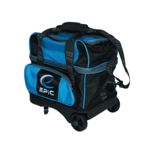 Elite Single Roller Black Bowling Bag | 1 Ball Bowling Bag